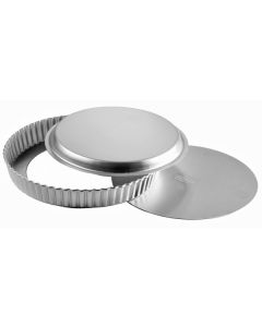 SIlverwood 10" Sponge Flan Tin with Loose Base and Sponge Insert