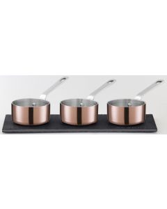 Scanpan Maitre D' Mini Saucepot Set with Slateboard