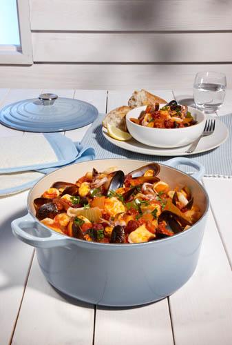 Cataplana Portuguese Fish Stew