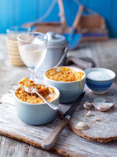 Potted Shrimp Au Gratin